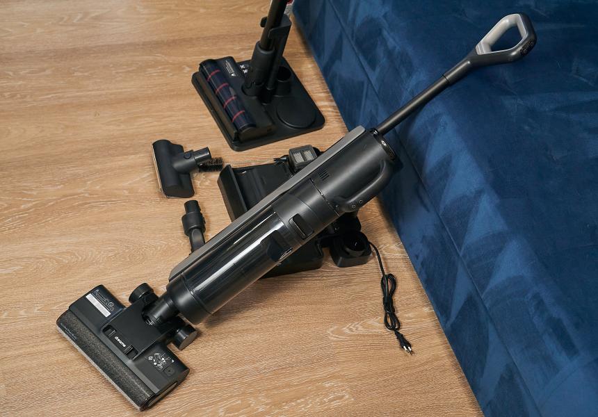 Пылесос во встроенной шваброй для влажной уборки. Если вам не по нраву пылесосы-роботы