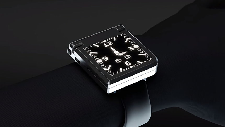 Представлена компактная ретро-консоль, которую можно носить на руке как часы