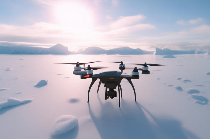 В Новосибирске разработали БПЛА для работы в условиях Арктики