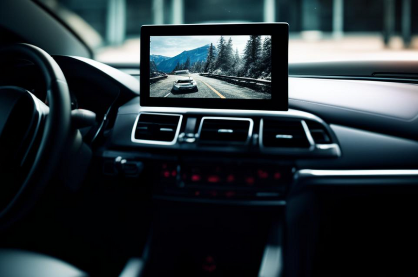 LG создала не видимый водителю автомобильный дисплей