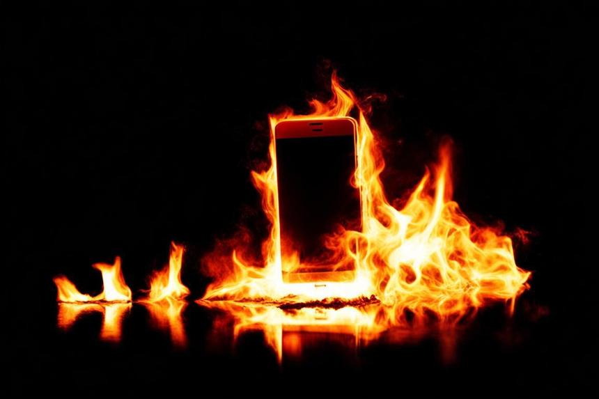 МЧС назвало число ежедневных пожаров из-за неправильной зарядки гаджетов
