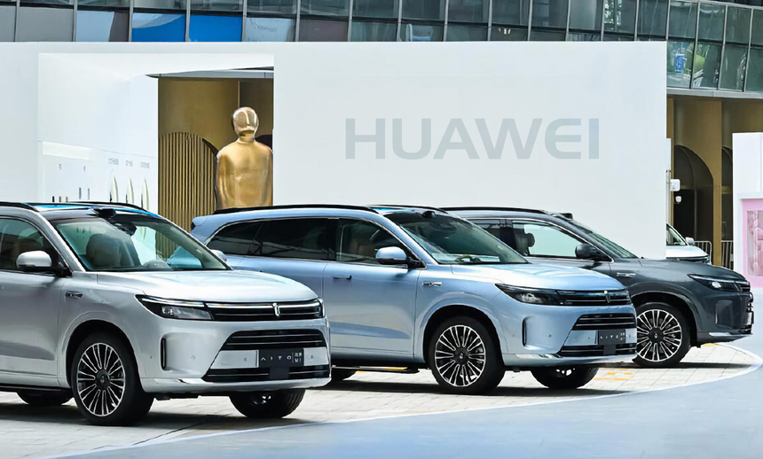 В России начались официальные продажи электромобилей Huawei