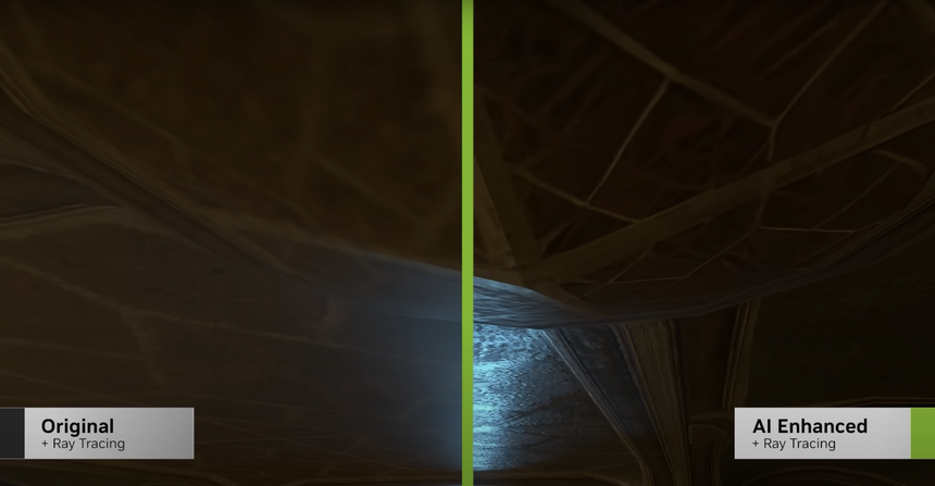 NVIDIA выпустила бета-версию инструмента RTX Remix для ремастеринга старых игр