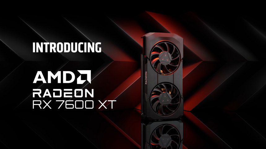 AMD выпустила видеокарту Radeon RX 7600 XT 16 ГБ за $329