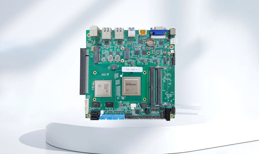 В Китае показали первую в мире материнскую плату, полностью созданную внутри страны