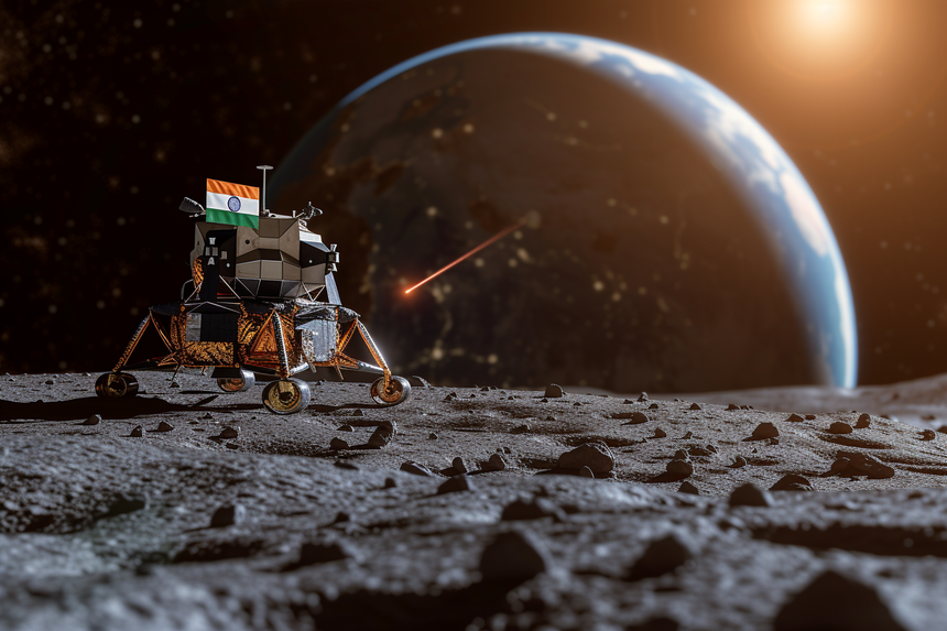 NASA обстреляло индийский лунный модуль из лазера во имя науки