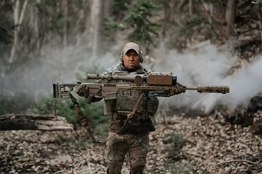 Новый оптический прицел позволил следить за полетом обычных пуль, без трассеров