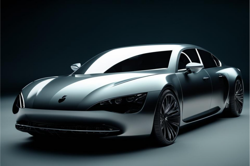 Списанный автомобиль Apple: ИИ показал отмененное транспортное средство компании