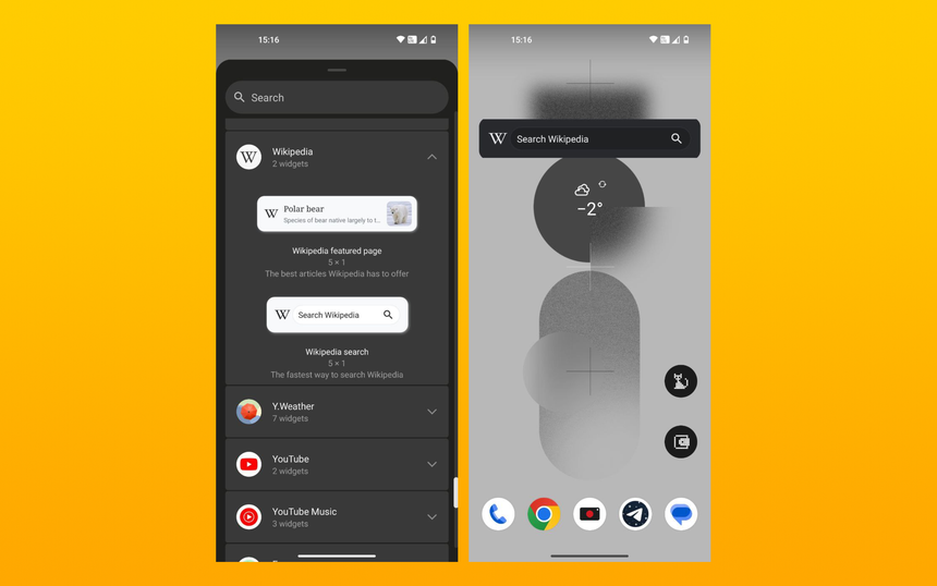 Википедия получила улучшенный виджет на Android