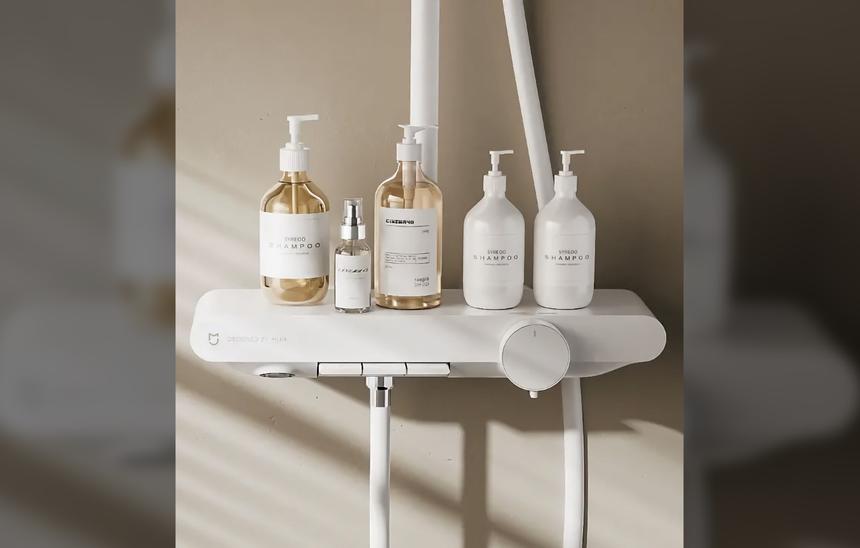 Xiaomi представила душевую насадку с отдельной регулировкой температуры воды