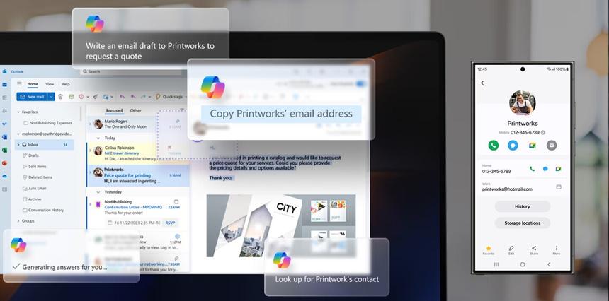 Samsung проболталась о новых функциях ИИ-помощника Copilot раньше официального анонса Microsoft