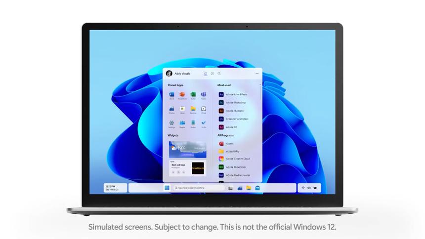 В сеть слили сразу два новых концепта Windows 12