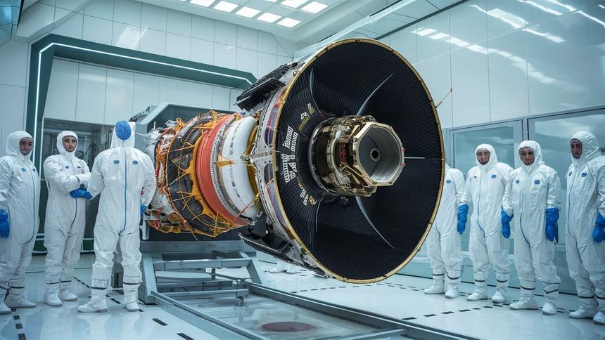 В России разработали двигатель для спутников