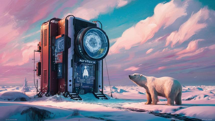 В России передали бремя подсчета белых медведей в Якутии нейросети