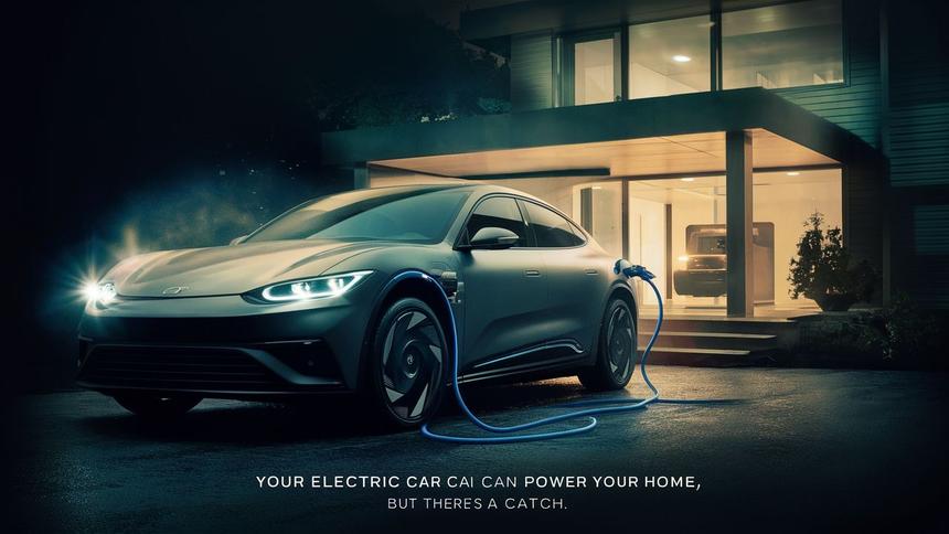 Ваш электромобиль сможет питать дом, но есть одна загвоздка