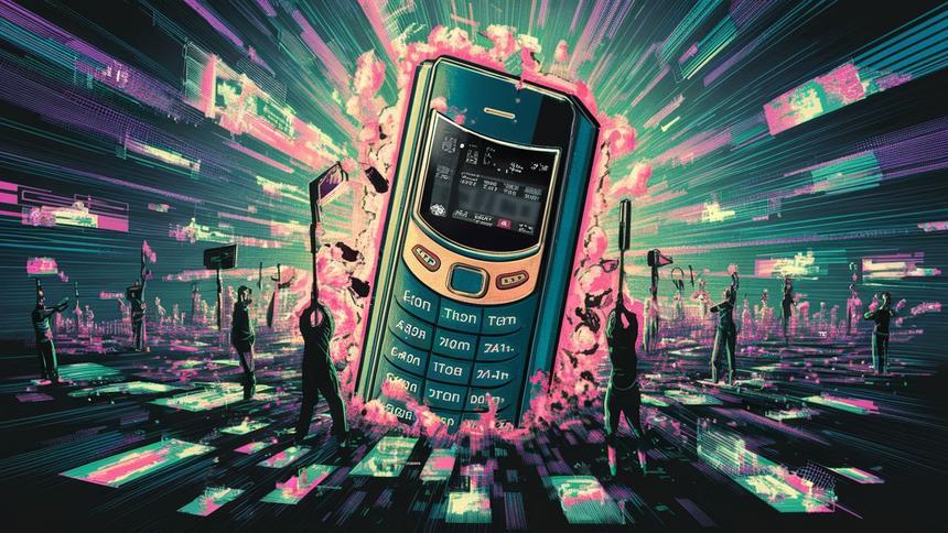 Кнопочные телефоны начали набирать обороты: восстание против «цифрового шума»