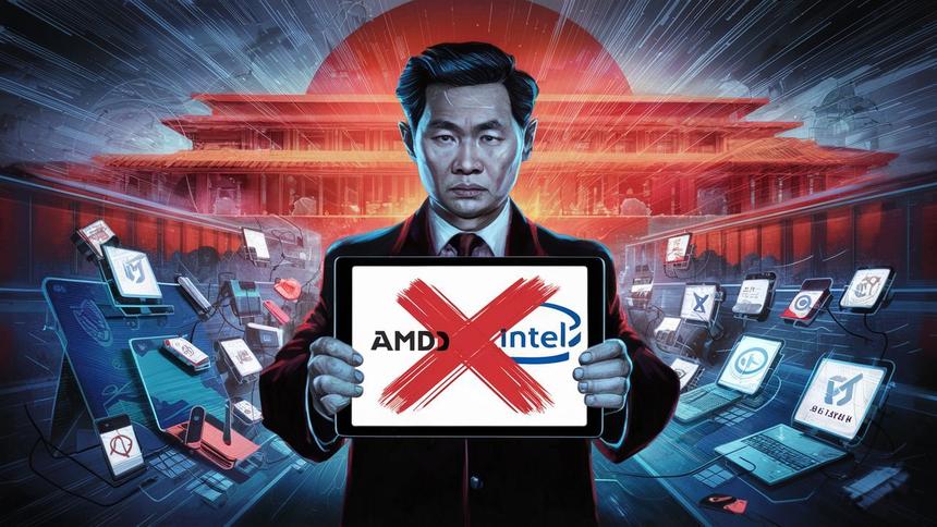 AMD и Intel запретили использовать в государственных компьютерах Китая