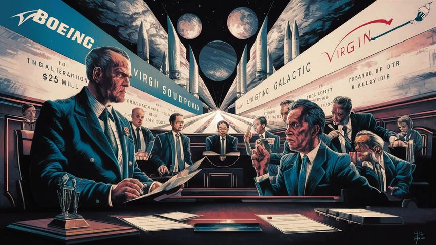 Boeing подал иск против Virgin Galactic из-за невыплаты $25 млн