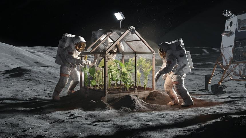 Астронавты создадут мини-теплицу на Луне в рамках миссии Artemis 3