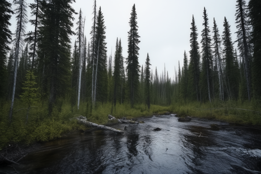 В бореальных лесах нашли необычную утечку углерода