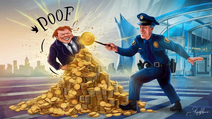 «Пуф, ты миллионер»: полиция поймала мошенника с крипто-ботами