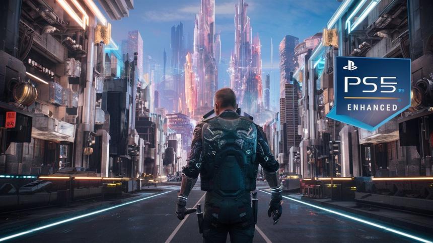 Текстуры, дальность прорисовки? Нет, маркировка «PS5 Pro Enhanced» — это про FPS