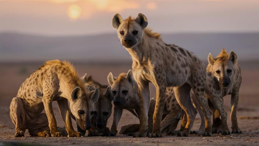 Социальный статус оставил «отпечаток» на генах гиен