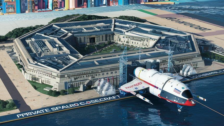 Пентагон захотел более «тесных связей» с частной космической индустрией