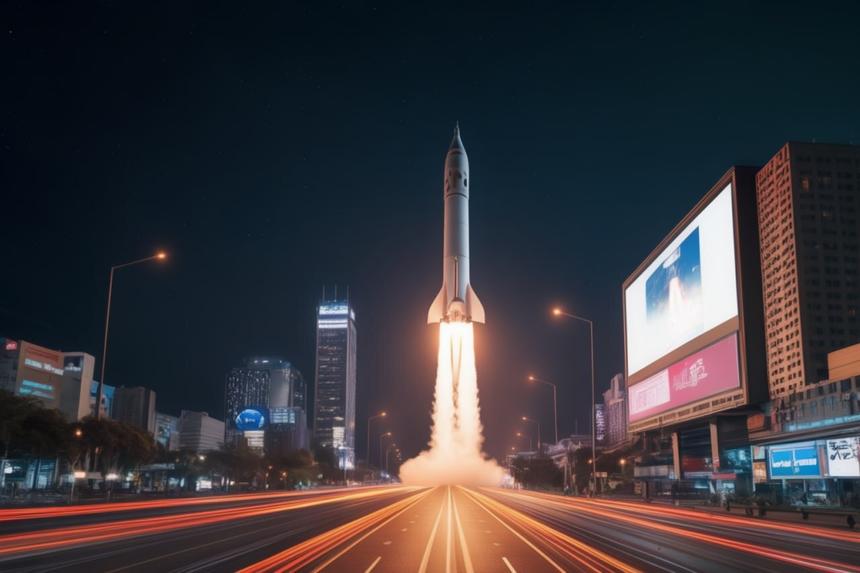 Космические запуски начнут транслировать на уличных экранах в городах России