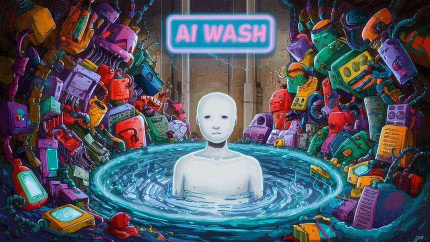 «ИИ-промывка»: шумиха вокруг технологии против реального взгляда