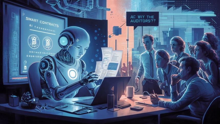 Аудит смарт-контрактов решили доверить ИИ: лучше ли он человека