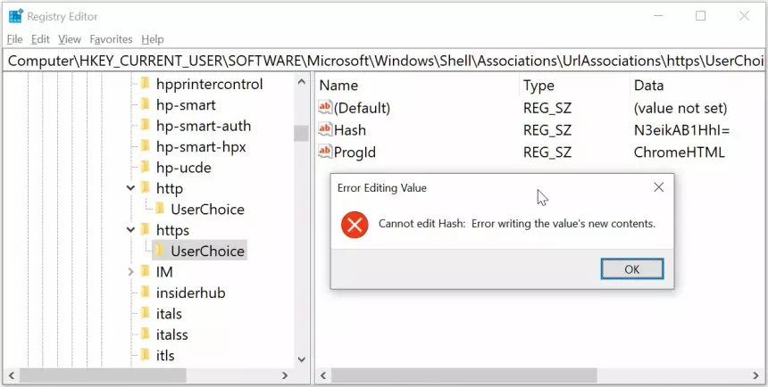 Новый драйвер Microsoft для Windows блокирует смену браузера по умолчанию через сторонние приложения