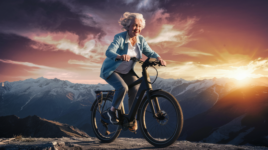 Представлен электровелосипед для «тех, кому за 50»