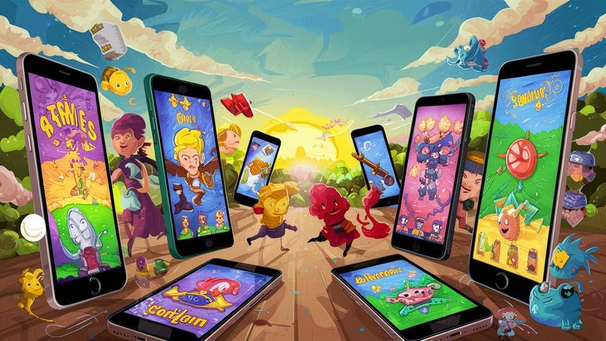 Ролевые и детские игры для смартфонов стали самыми скачиваемыми у россиян