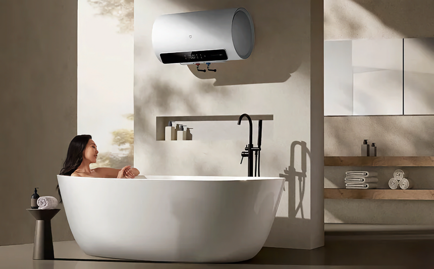 Xiaomi представила умный 60-литровый бойлер с HyperOS на случай отключения горячей воды
