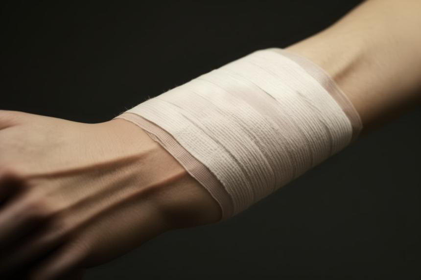 Российские ученые создали бинты с индикатором заживления ран