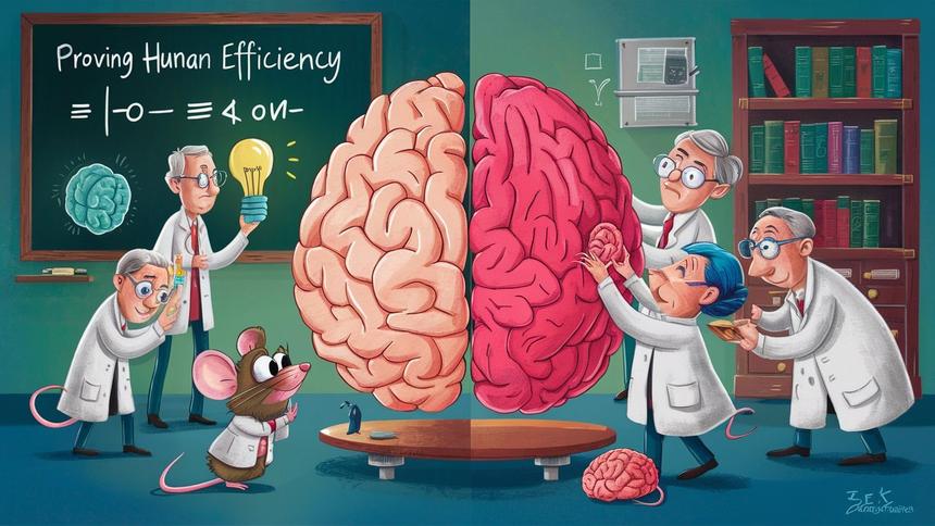 Ученые доказали, что люди обрабатывают информацию эффективнее мышей