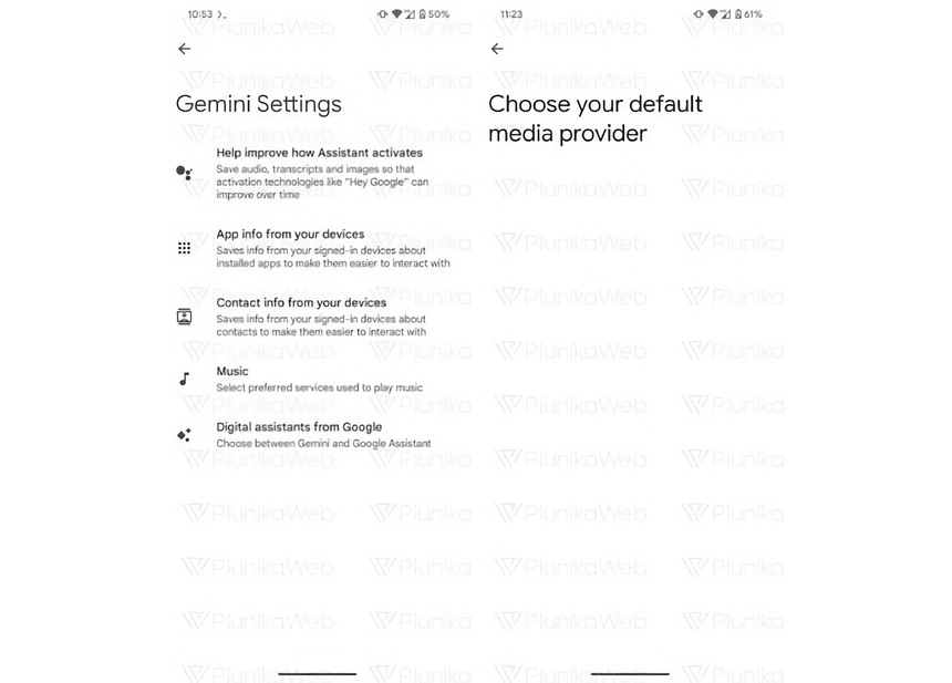 Ассистент Gemini научится взаимодействовать со сторонними музыкальными сервисами, по типу Spotify