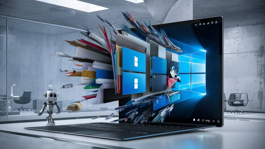 В Windows 11 встроят функцию создания TAR и 7-ZIP архивов