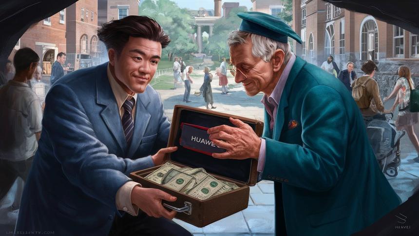 Huawei тайно финансирует исследования в ведущих университетах США