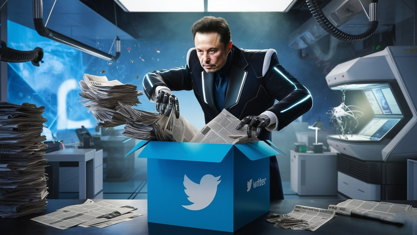 ИИ-чатбот Илона Маска — Grok — будет брать новости из Twitter