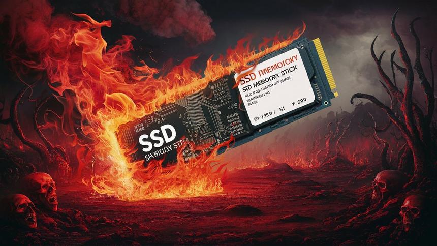 Новейшая память работала при температуре 600 °C в течение 60 часов