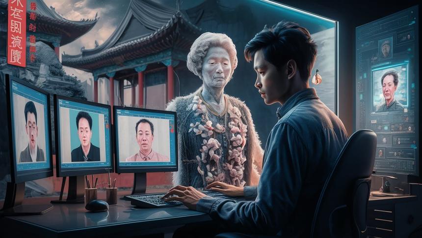 Создание цифровых «копий» умерших близких стало популярно в Китае