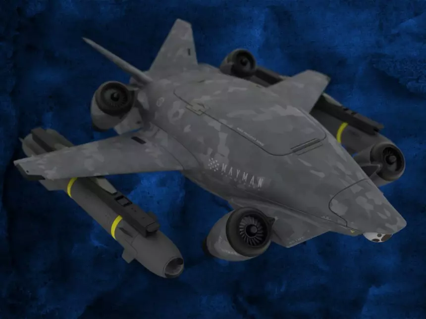 Mayman Aerospace представили боевые VTOL-беспилотники с ИИ