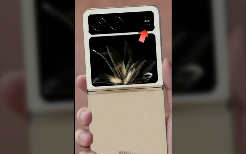 В сеть слили первое живое фото дебютной гибкой раскладушки Xiaomi Mix Flip