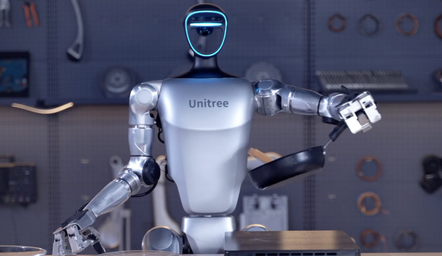 Unitree создала «бюджетного» робота-гуманоида G1 за 16 000 долларов