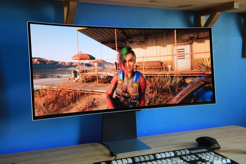 Samsung добавила ИИ-улучшатель качества картинки в свой игровой монитор Odyssey OLED G8