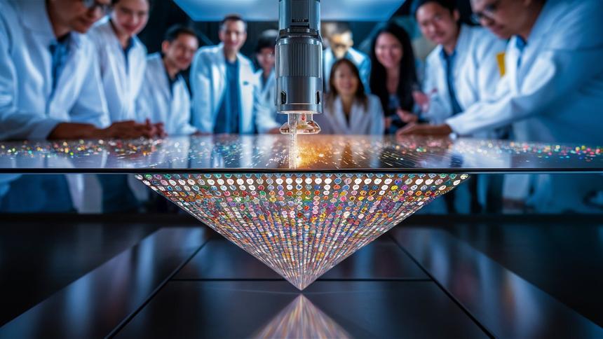 Квантовые точки успешно внедрили в метаповерхности