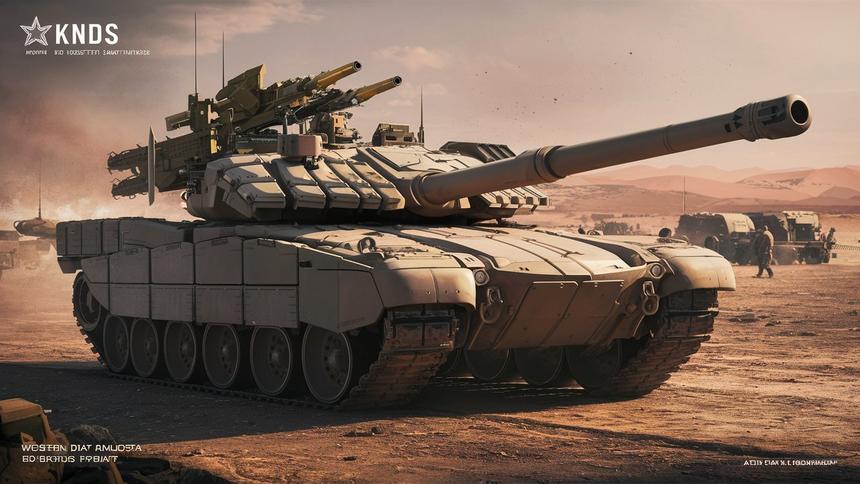 В брошюре KNDS заметили западный аналог российского танка «Армата»
