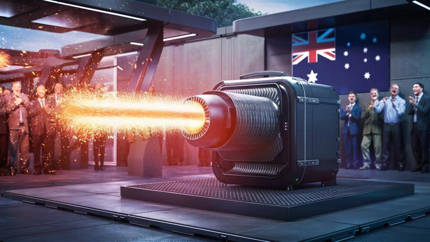 Австралия представила лазерное оружие размером с чемоданчик